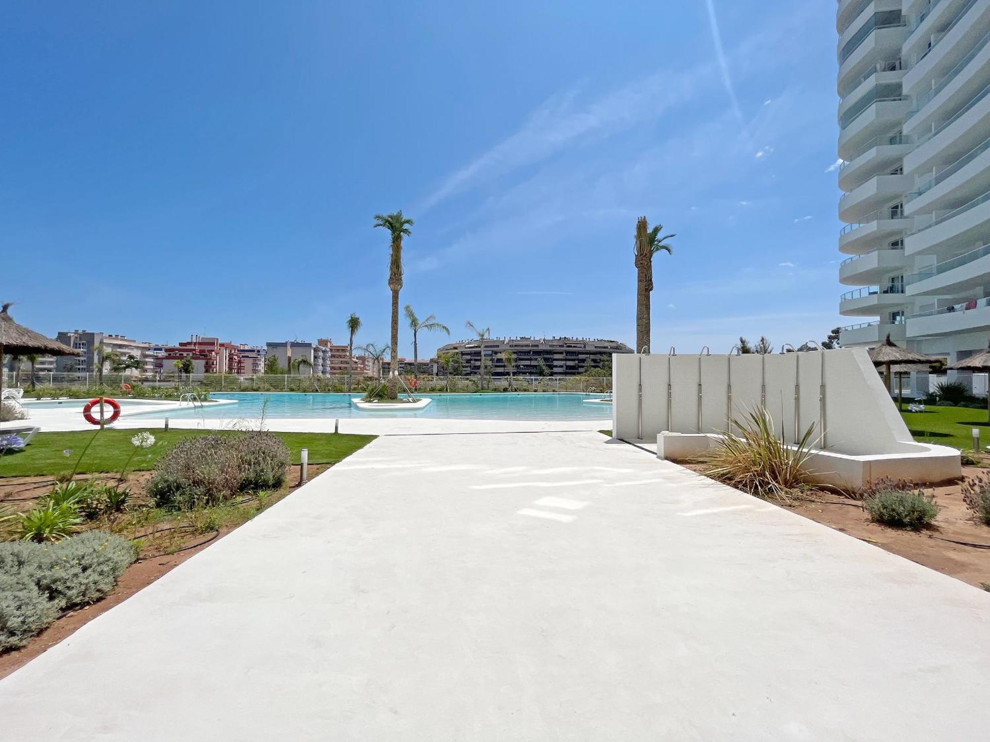 Global Properties, Moderno Apartamento Con Gran Terraza Y Vistas Al Mar Canet d'En Berenguer Zewnętrze zdjęcie
