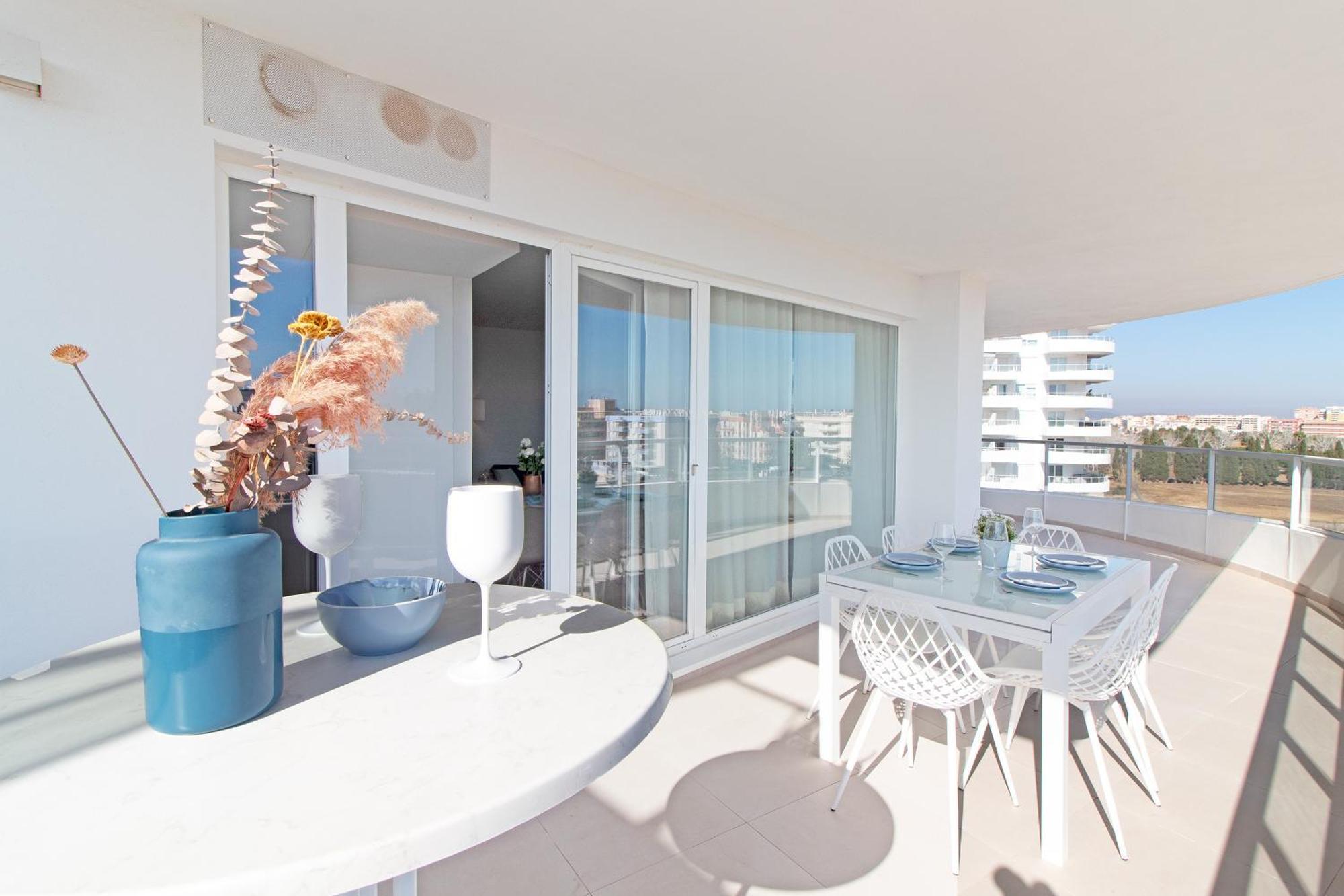 Global Properties, Moderno Apartamento Con Gran Terraza Y Vistas Al Mar Canet d'En Berenguer Zewnętrze zdjęcie